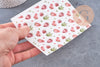 Feuille de transfert polymère – Fraises 14x10 cm, x1 (G10764)
