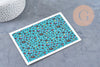 Feuille de transfert polymère – Léopard 14x9 cm, x1 (G10561)
