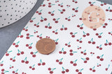 Feuille de transfert polymère – cerises 14x10 cm, x1 (G10765)