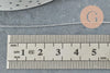 Fil argent métallisé 0.8mm, x5 ou x10 Mètres (G0362)