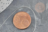 Fil de cuivre platine 0.4mm, x1 bobine de 12 mètres (G9312)