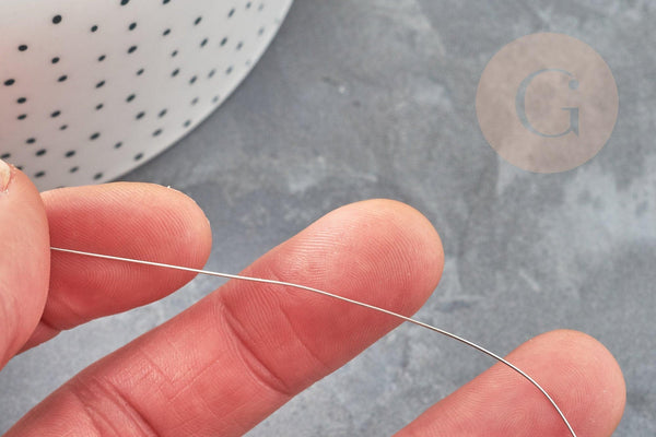 Fil de cuivre platine 0.4mm, x1 bobine de 12 mètres (G9312)