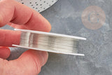 Fil de cuivre platine 0.5mm, x1 bobine de 7 mètres (G9313)