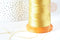 Fil doré polyester nylon à broder-couture-bijoux 0.5mm, x5 mètres (G8137)