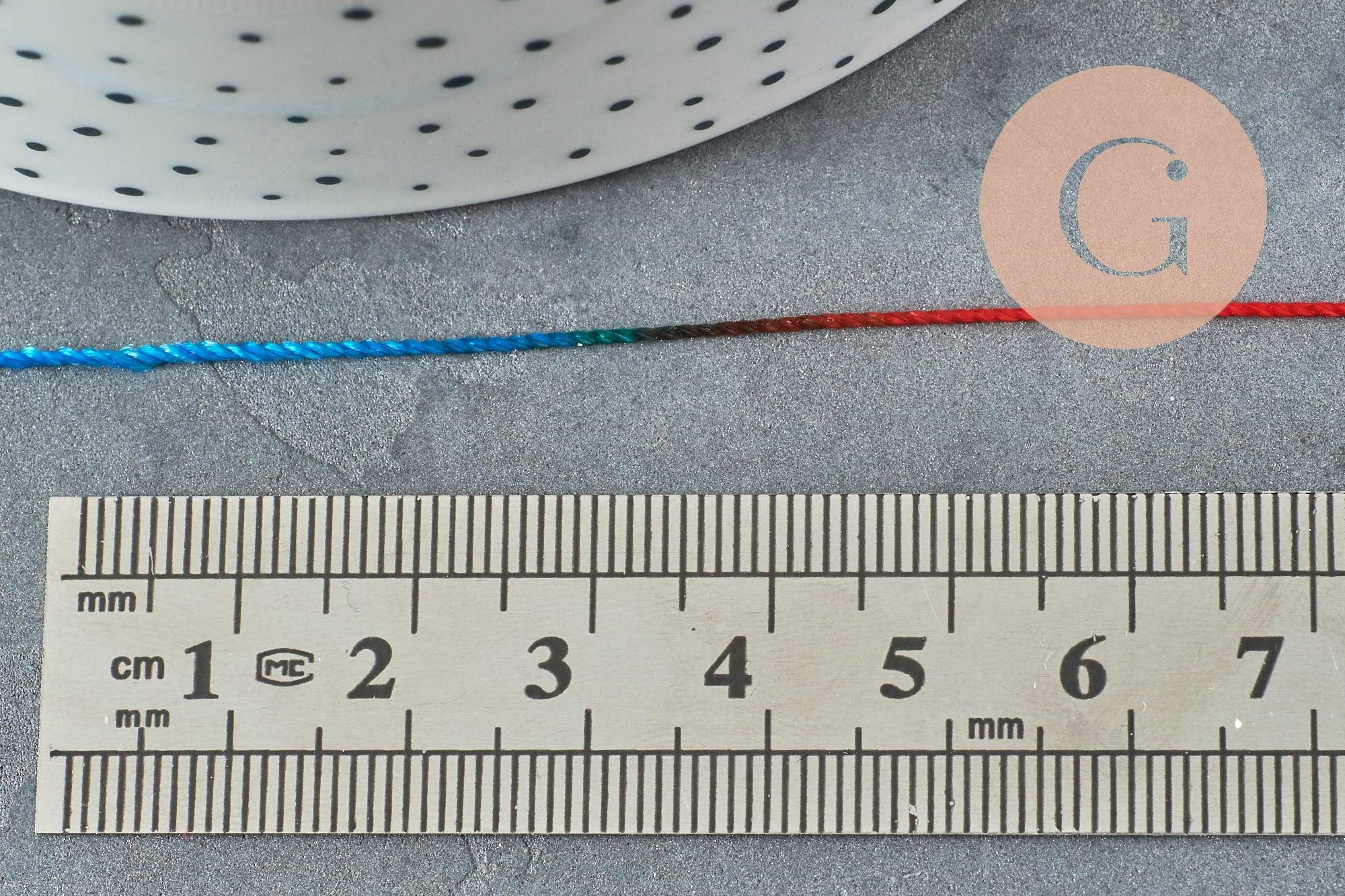 Fil multicolore 0.8mm, x10 Mètres (G2483)