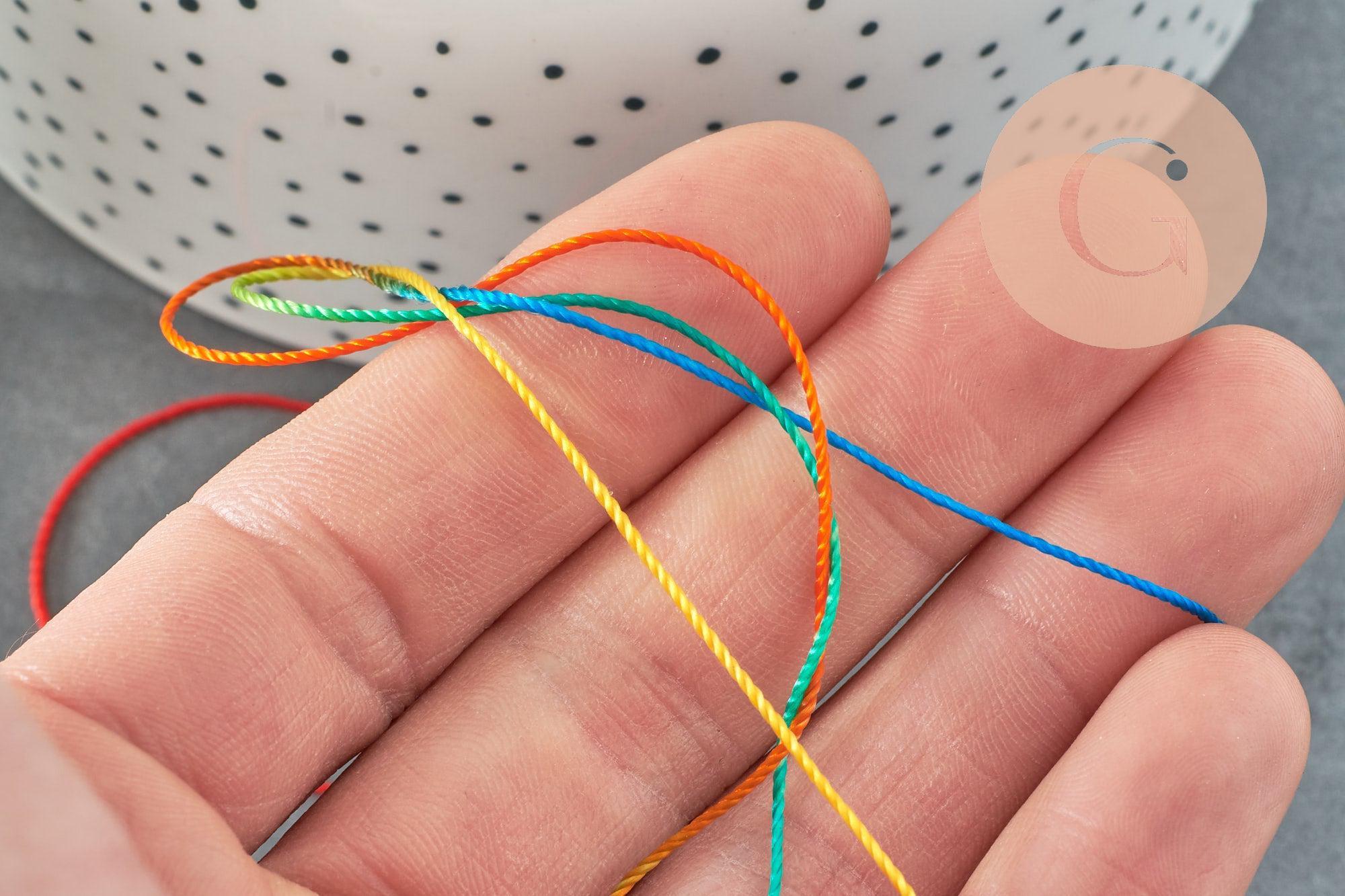 Fil multicolore 0.8mm, x10 Mètres (G2483)
