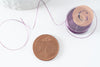 Fil pour tissage de perles delica miyuki nylon violet 0.1mm, x1 rouleau (G10567)