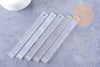 Guide de profondeur pour pâte polymère acrylique transparent 2-3-4-5-6mm, x2 (G10708)