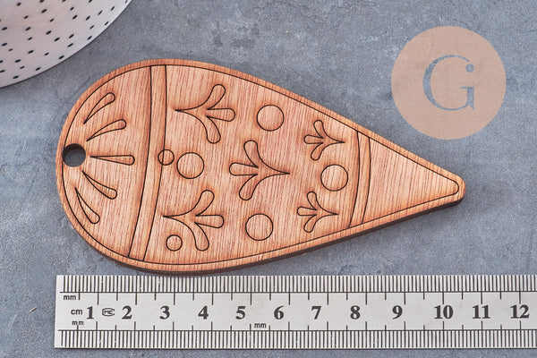 Kit création Décoration pour sapin en Bois à peindre x1 (G10919)