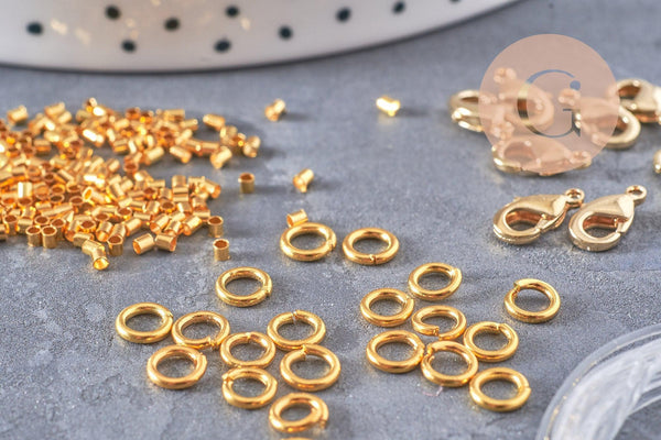 Kit de perles rocaille façon Miyuki Mix bleu, x1 (G9194)