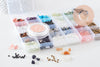 Kit mix de perles 18 couleurs pierre Lithothérapie x1 (G10956) VALIDE