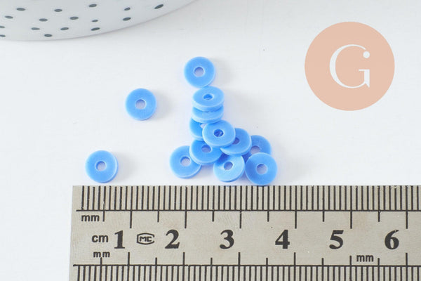 Kit mix de perles heishi Bleu océan x1 (G9609)