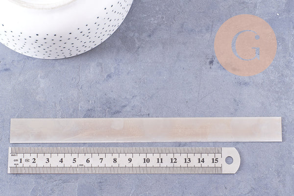 Lames de coupe pour pâte polymère Acier inoxydable 20cm, x1 (G10680)