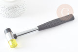 Maillet marteau platique pour fabrication bijoux, x1 (G1120)
