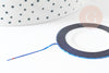Masking Tape ongles bleu irise, masking tape,adhésif papier, scrapbooking, papeterie, décoration,1mm x 20mètres G2015