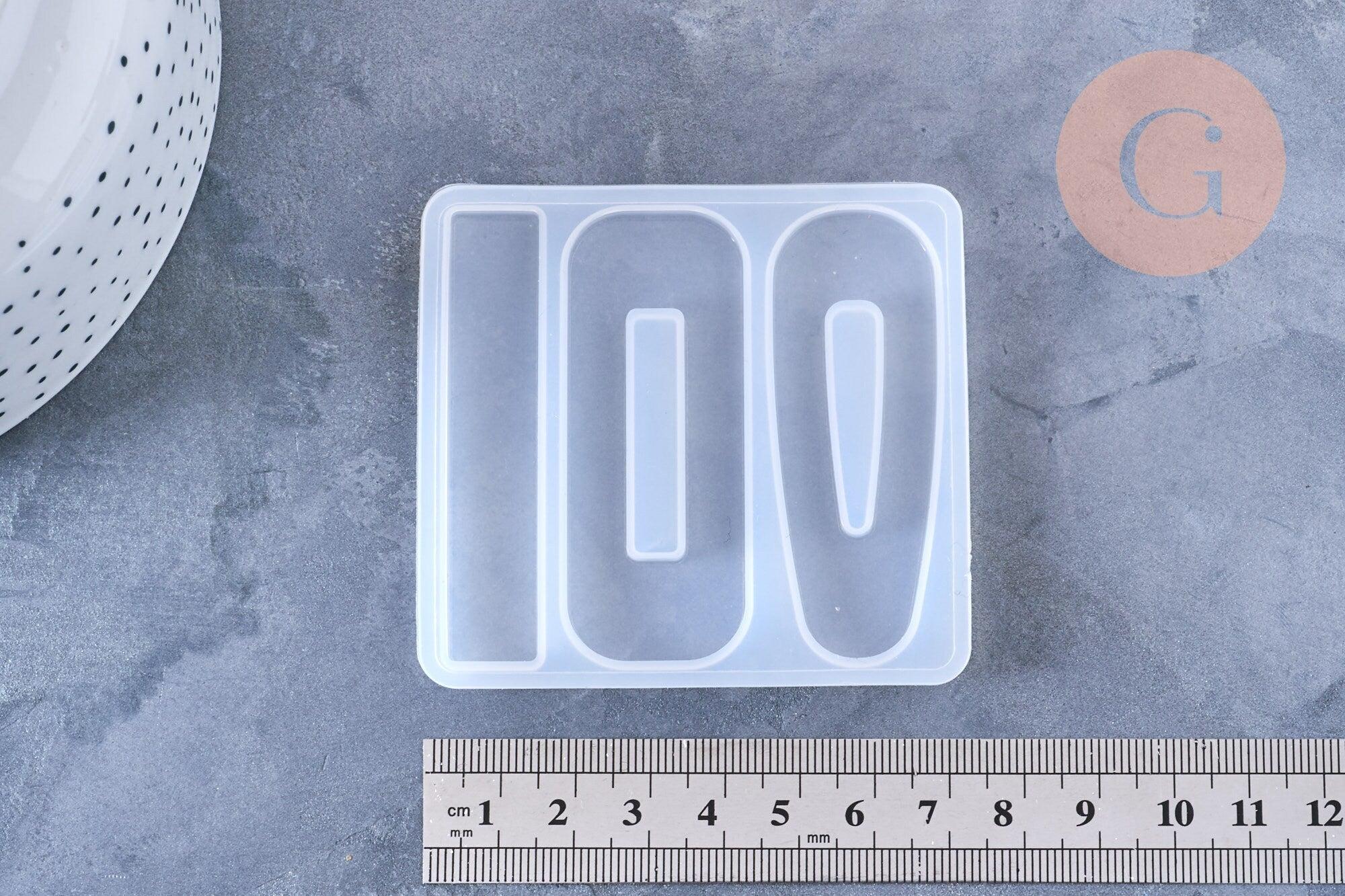 Moule pour fabrication barrette clip résine, un moule en silicone pour réaliser d'accessoires avec inclusion en résine, x1 G4433