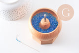 Moulin à perles SIMPLE BEADSMITH 9cm, outils création bijoux tissage perle rocaille, x1 (G10501)