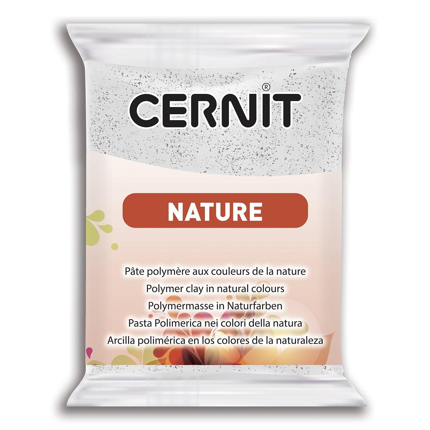 PĂąte polymĂšre Cernit NATURE - Gris Granit x56g (G10464)