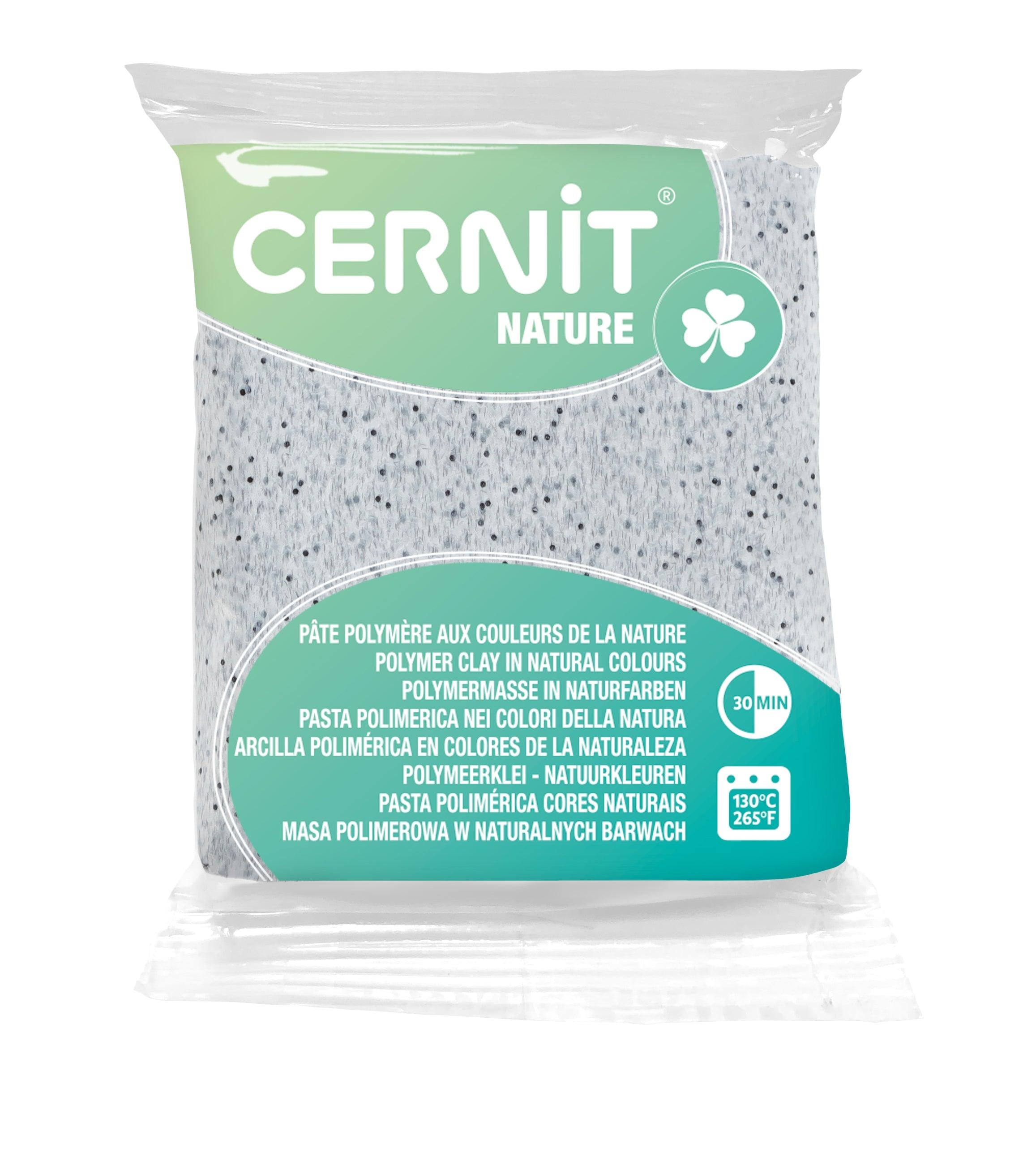 PĂąte polymĂšre Cernit NATURE - Gris Granit x56g (G10464)