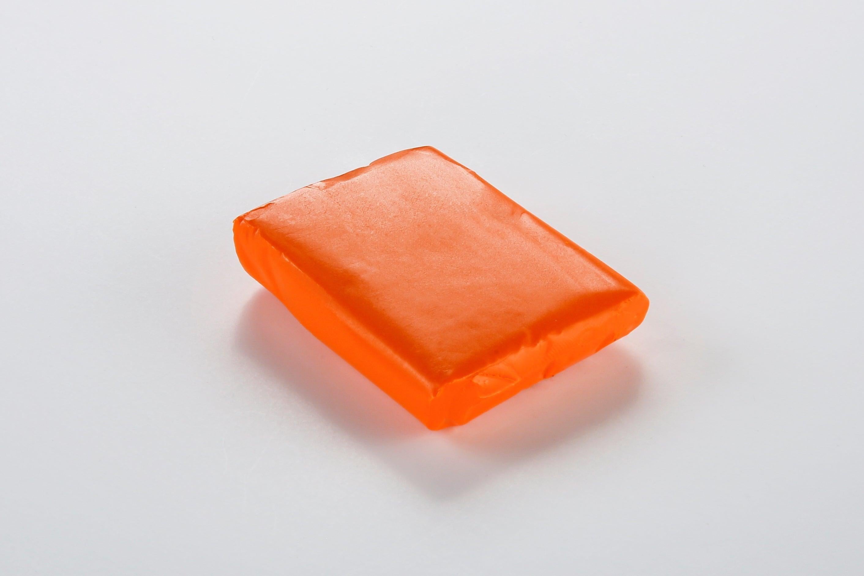 Pâte polymère Cernit NEON - Orange fluorescent x56g (G10444)