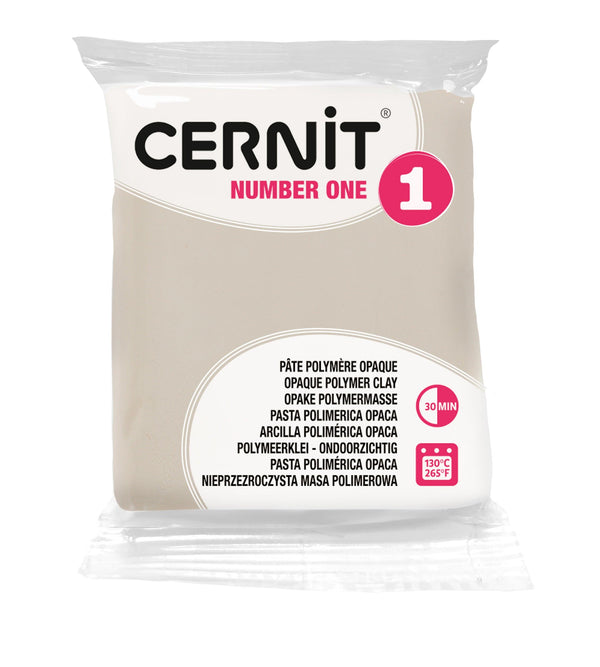Pâte polymère Cernit Number one opaque - Champagne x56g (G10441)