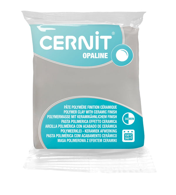 Pâte polymère Cernit OPALINE - Blanc x56g (G10450)