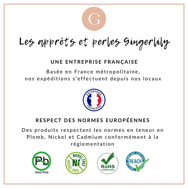 Supports bague reglable laiton couleur acier 17mm avec anneau, x4 (G8614)