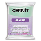 PĂąte polymĂšre Cernit OPALINE - Vert Menthe x56g (G10446)