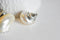 Pendentif coquillage naturel argenté 25mm, x1 (G0070)