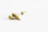 Pendentif goutte zamac bronze 17mm, x1 (G0532)