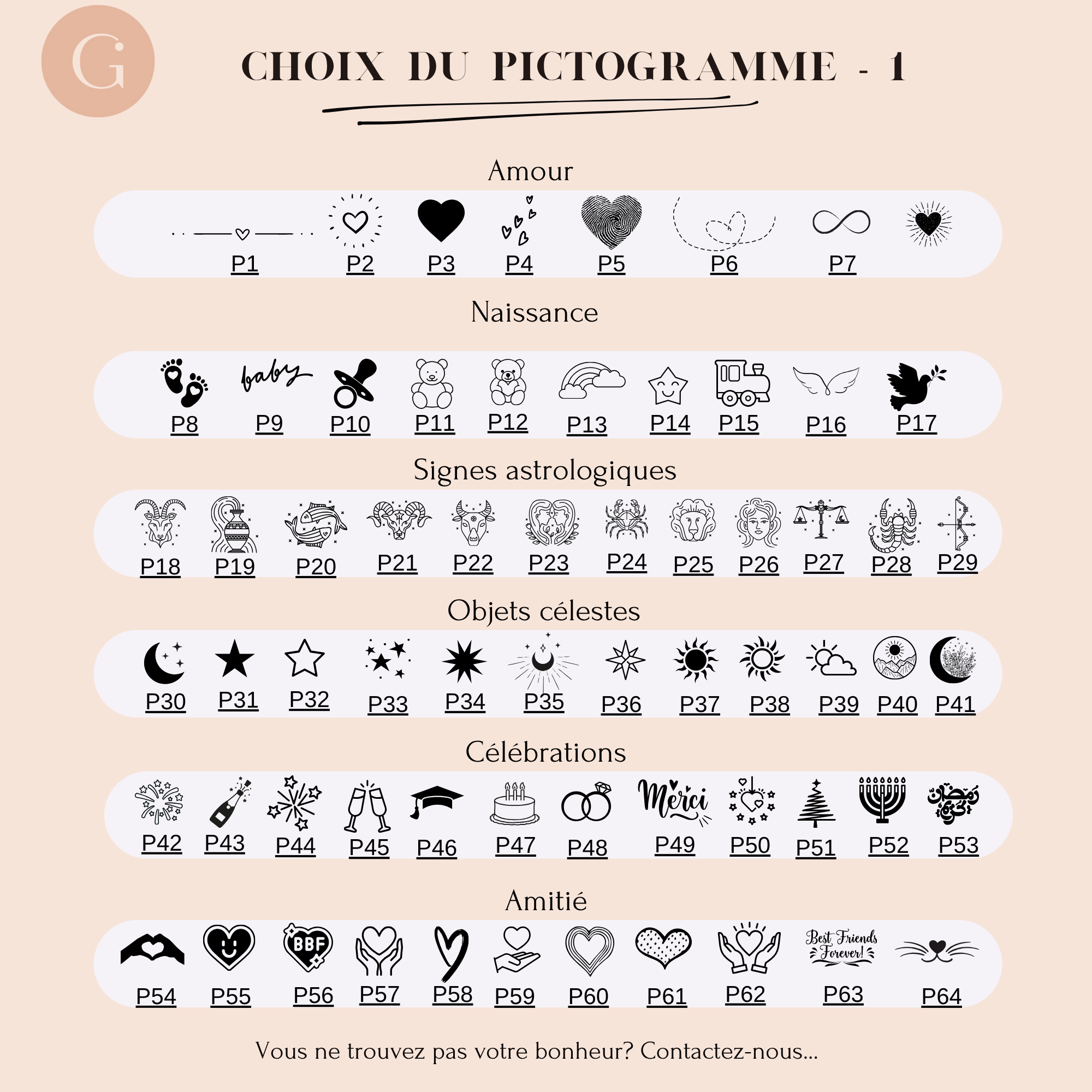 Pendentif rotatif médaille personnalisable 21.5mm, x1 (G10897)