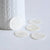 Pendentif rond nacre blanche, pendentif coquillage blanc, coquillage naturel,création bijoux, 30mm,lot 10-20-50- G0358
