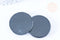 Perle disque agate noire 40mm,perle pierre, x1 (G6456)
