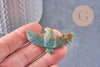 Perle oiseau aigle pierre naturelle 40mm, x1 (G10332)