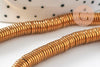 Perle rondelle hématite heshi, perle rondelle hématite, 6mm, fil de 380 perles x1 (G3681)