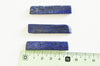 Perles rectangle lapis Lazulis pierre naturelle x2 (G5232)