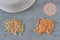 Textured gold tube seed beads 6mm x 2mm, seed beads for jewelry making, gold tube bead, x 10gr G2460