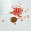 Perles rocaille Tube rouge irisé, ,perle tube,perles rocaille rouge, perles rouge irisé,6mm x 2mm, x 5gr G0666