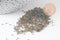 Perles rocailles miyuki noir irisé, Perles de rocaille japonaise Dark Line Peridot ,perle rocaille perlage,15/0, 1.5mm, Sachet 10g (G3955)