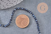 Perles rondelles cristal irisé 3mm, fil de 42cm, x1 (G0149)