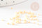 Perles tube jaune clair opaque façon Delica miyuki 1.5-2mm, x1 sachet de 8gr (G9160)