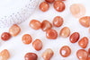 Pierre Aventurine rouge naturelle brut roulé 13-21mm, pierre naturelle, litotherapie, aventurine orange x20gr (G5781)