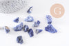 Pierre brute sodalite naturelle 15-25mm non percé, x20Gr (G3442)
