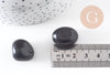 Pierre obsidienne naturelle roulée 45-66mm, pierre naturelle, litotherapie,obsidienne naturelle, x20gr (G5778)