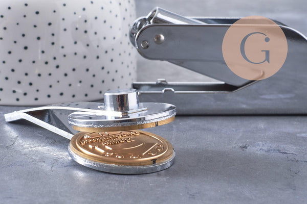 Pince à gaufrer papier pour personnalisation mariage et emballage, x1 (G10562)