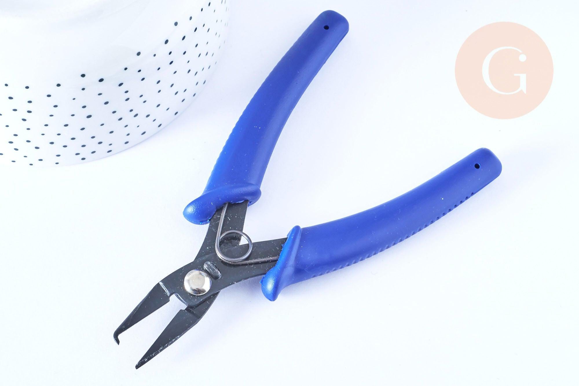 Pince ouverture anneaux double pour fabrication de bijoux, x1 (G8266)