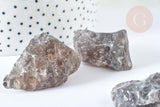 Quartz fumé naturel brute 13~48 ,quartz fumé naturel, pierre semi-précieuse,création bijoux, lithothérapie, la pierre G7585
