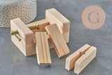Morsa in legno, attrezzo per gioielli, fabbricazione gioielli, uno strumento che tiene il tuo pezzo, morsetto, lavoro del legno, x1 G3350