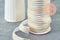 Ruban élastique rayé blanc or EFJF, fabrication bijoux, bracelet EVJF,ruban mariage,fourniture créative,scrapbooking,16mm,1 mètre-G8239