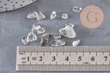 Sable chips pierre lodolite naturelle 7-16mm non percé, x20gr (G3503)